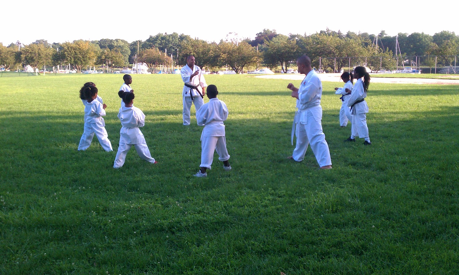 Training class at Mendon Ponds Park - Martial Arts America | Rochester, NY